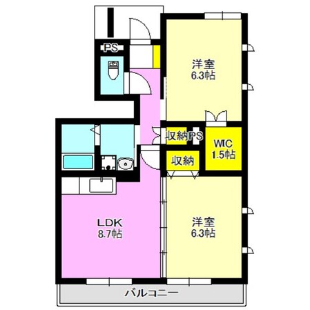 Ｔ’ｓ Ｇａｒｄｅｎ　Ｂの物件間取画像